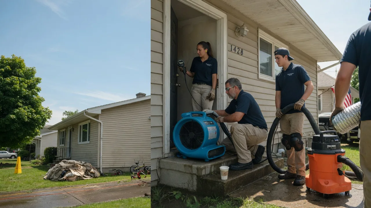 Water Damage Restoration in Farmer City, IL near me